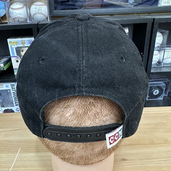 Vintage Sarnia Sting CCM Snap Back Hat Black Rare Canadian Hockey League - Picture 4 of 7